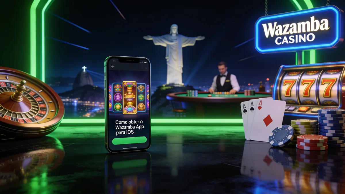 Como obter o Wazamba App para iOS para jogadores no Brasil